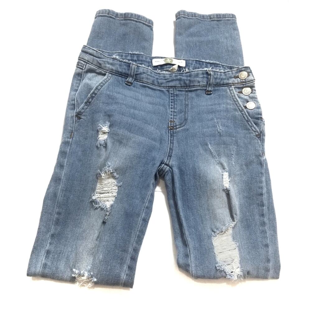 I&M | Distressed Side Button Jeans